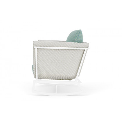 Lloyd Flanders™ Solstice Lounge Rocker - Matte White, White