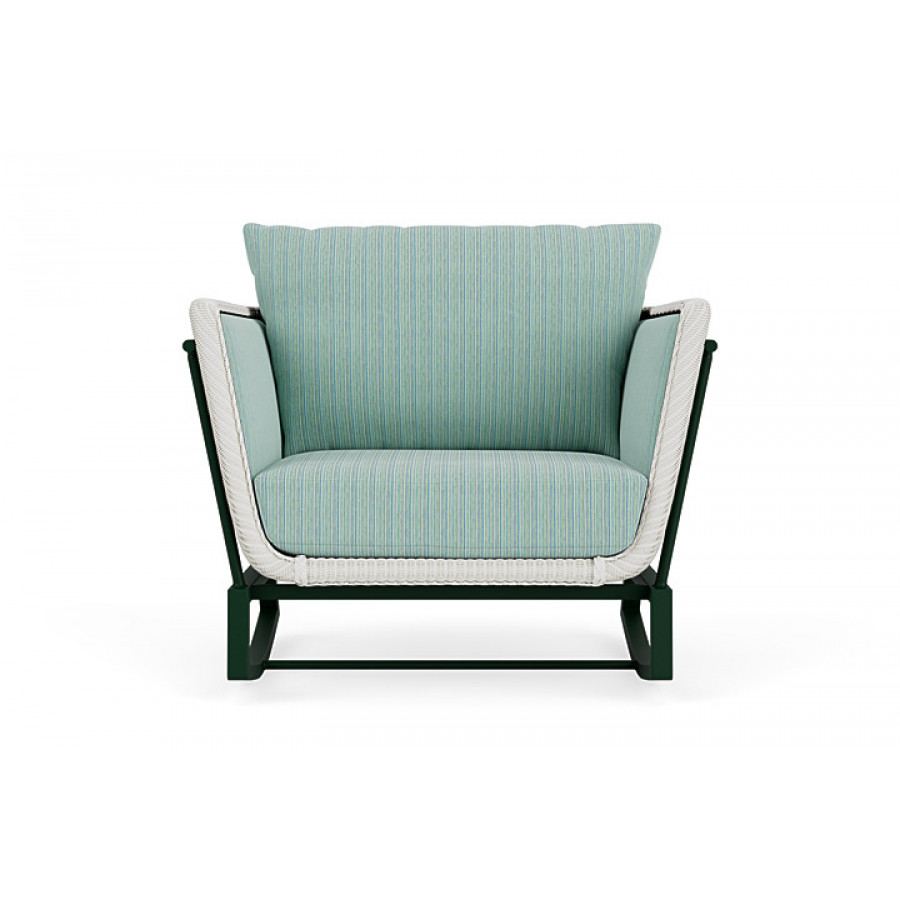 Lloyd Flanders™ Solstice Lounge Rocker - Matte White, Woodland