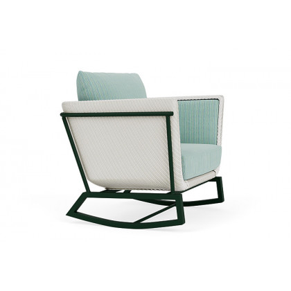 Lloyd Flanders™ Solstice Lounge Rocker - Matte White, Woodland