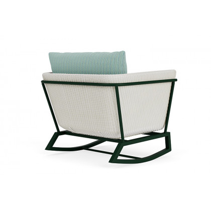 Lloyd Flanders™ Solstice Lounge Rocker - Matte White, Woodland