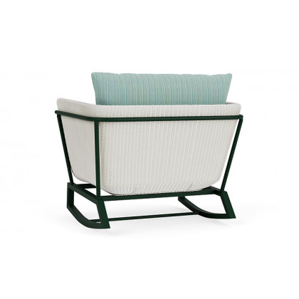 Lloyd Flanders™ Solstice Lounge Rocker - Matte White, Woodland