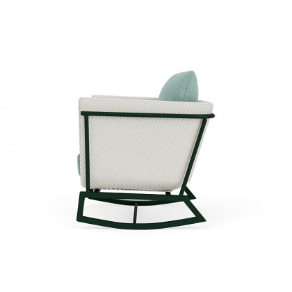 Lloyd Flanders™ Solstice Lounge Rocker - Matte White, Woodland