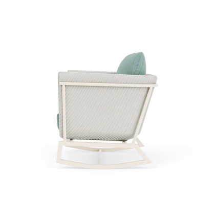 Lloyd Flanders™ Solstice Lounge Rocker - Matte White, Ivory