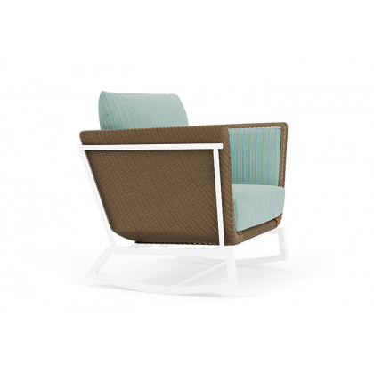 Lloyd Flanders™ Solstice Lounge Rocker - Fawn, White