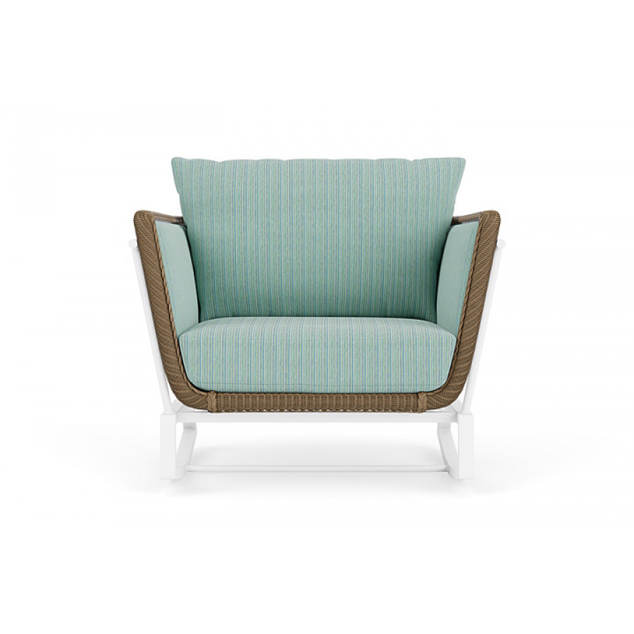 Lloyd Flanders™ Solstice Lounge Rocker - Fawn, Matte White
