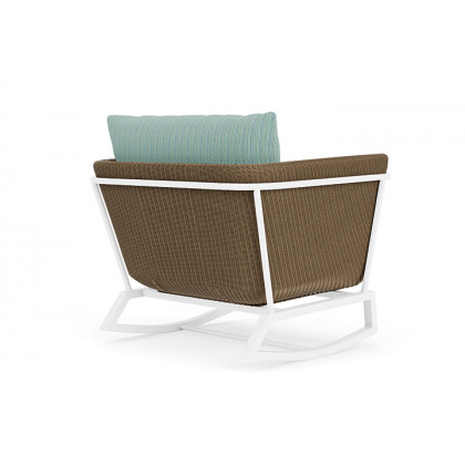 Lloyd Flanders™ Solstice Lounge Rocker - Fawn, Matte White