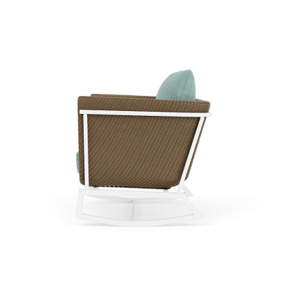 Lloyd Flanders™ Solstice Lounge Rocker - Fawn, Matte White