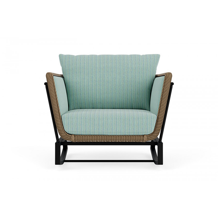 Lloyd Flanders™ Solstice Lounge Rocker - Fawn, Ebony