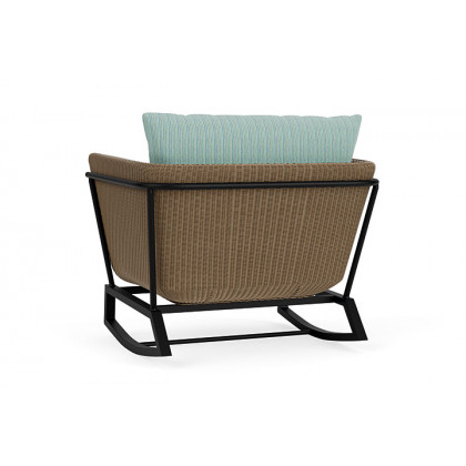 Lloyd Flanders™ Solstice Lounge Rocker - Fawn, Ebony