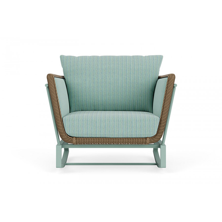 Lloyd Flanders™ Solstice Lounge Rocker - Fawn, Sea Glass