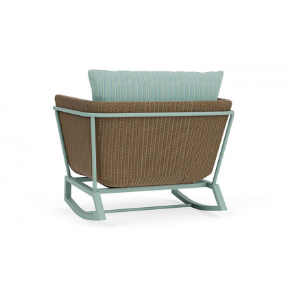 Lloyd Flanders™ Solstice Lounge Rocker - Fawn, Sea Glass