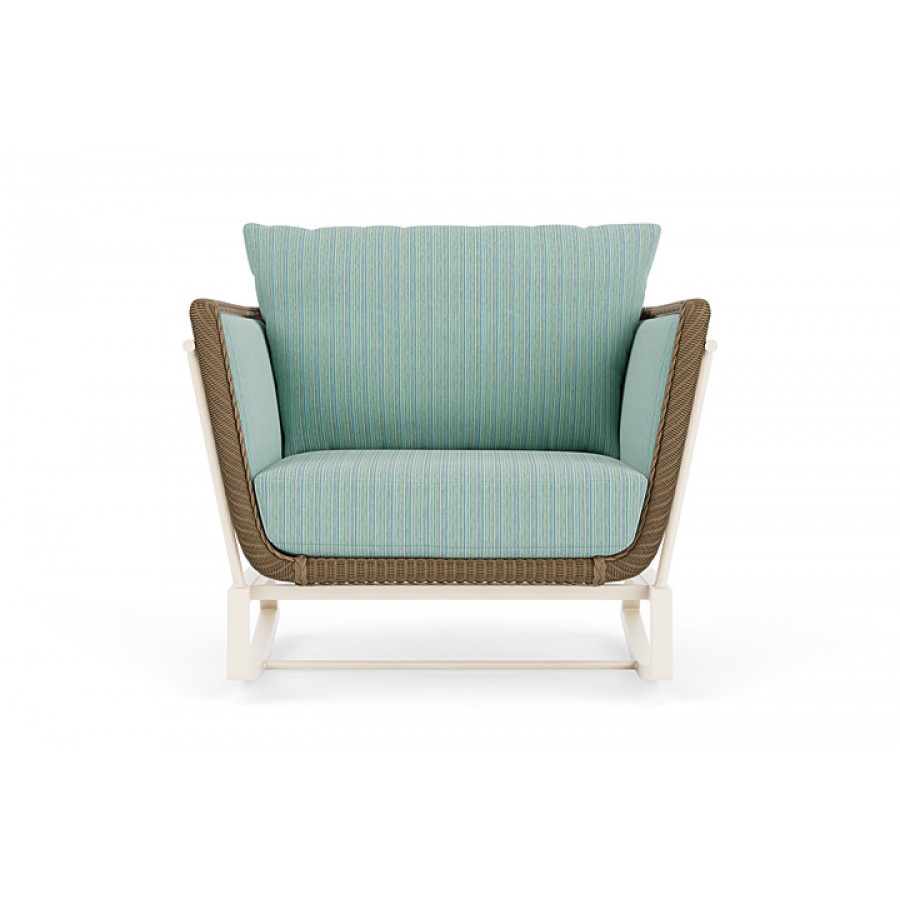 Lloyd Flanders™ Solstice Lounge Rocker - Fawn, Ivory