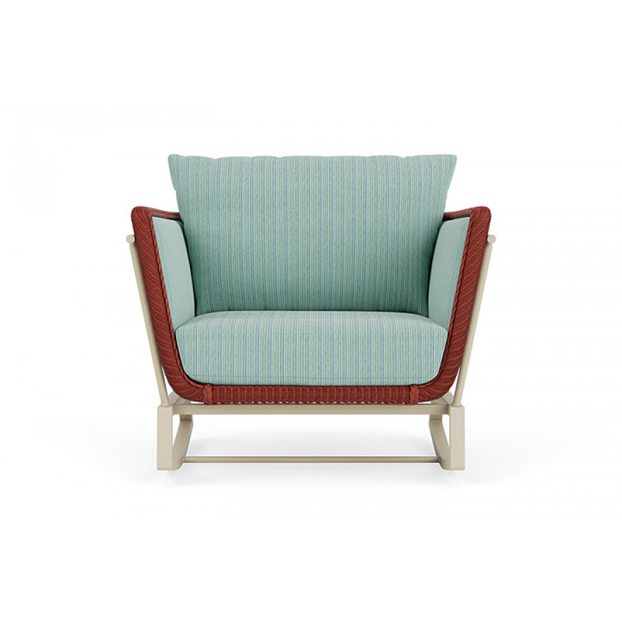 Lloyd Flanders™ Solstice Lounge Rocker - Terracotta, Linen