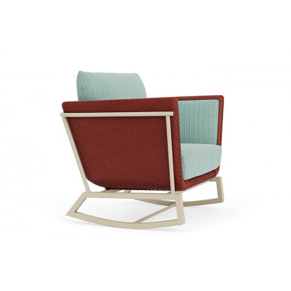 Lloyd Flanders™ Solstice Lounge Rocker - Terracotta, Linen