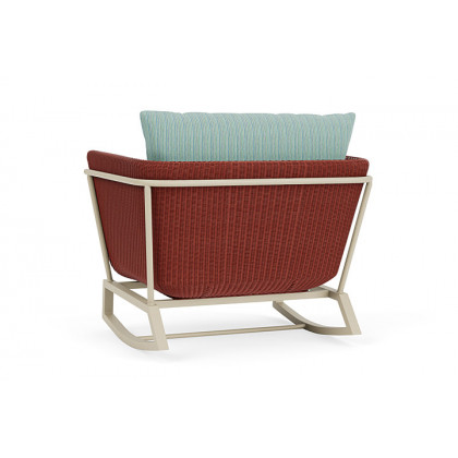 Lloyd Flanders™ Solstice Lounge Rocker - Terracotta, Linen