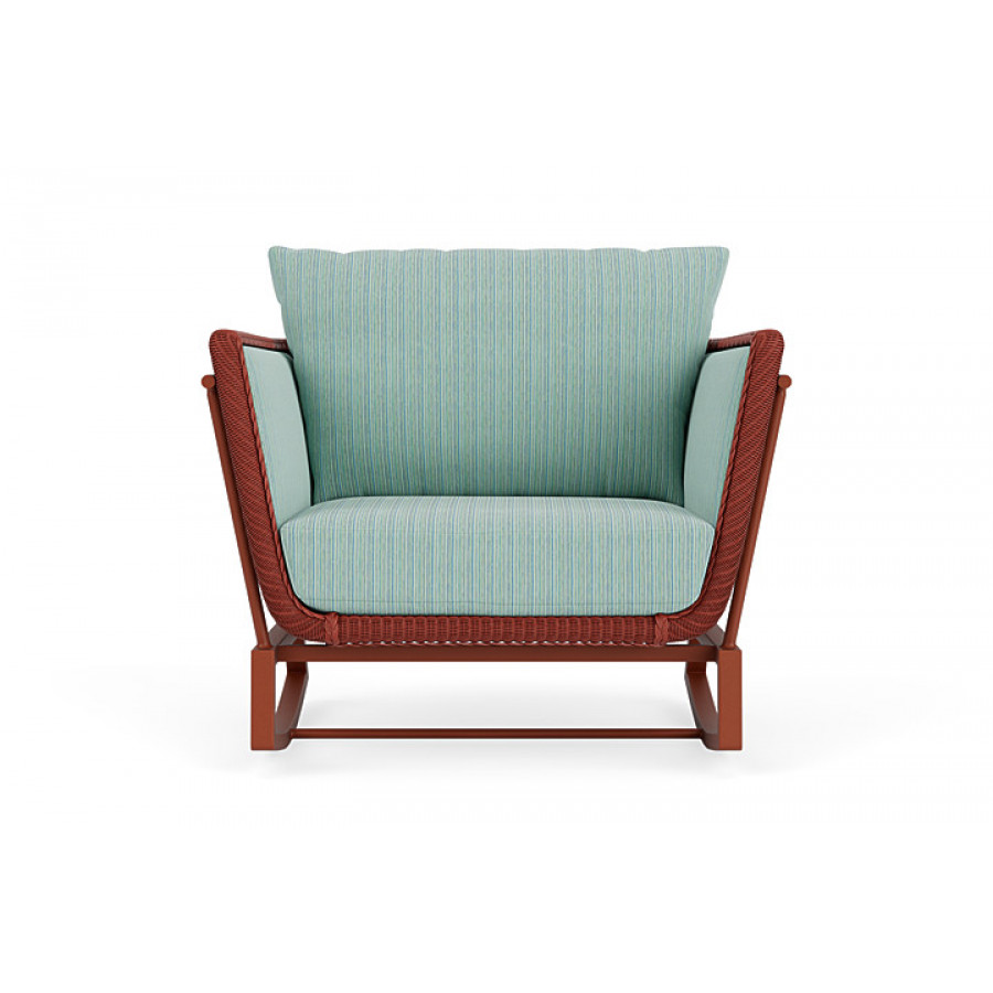 Lloyd Flanders™ Solstice Lounge Rocker - Terracotta, Terracotta