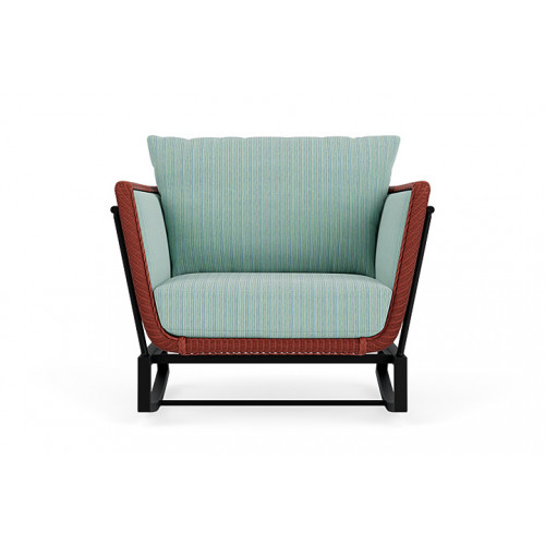 Lloyd Flanders™ Solstice Lounge Rocker - Terracotta, Ebony
