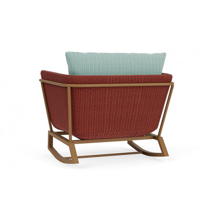 Lloyd Flanders™ Solstice Lounge Rocker - Terracotta, Hickory