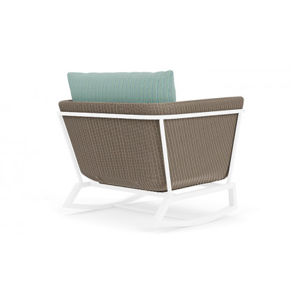 Lloyd Flanders™ Solstice Lounge Rocker - French Beige, White