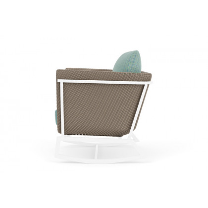 Lloyd Flanders™ Solstice Lounge Rocker - French Beige, White