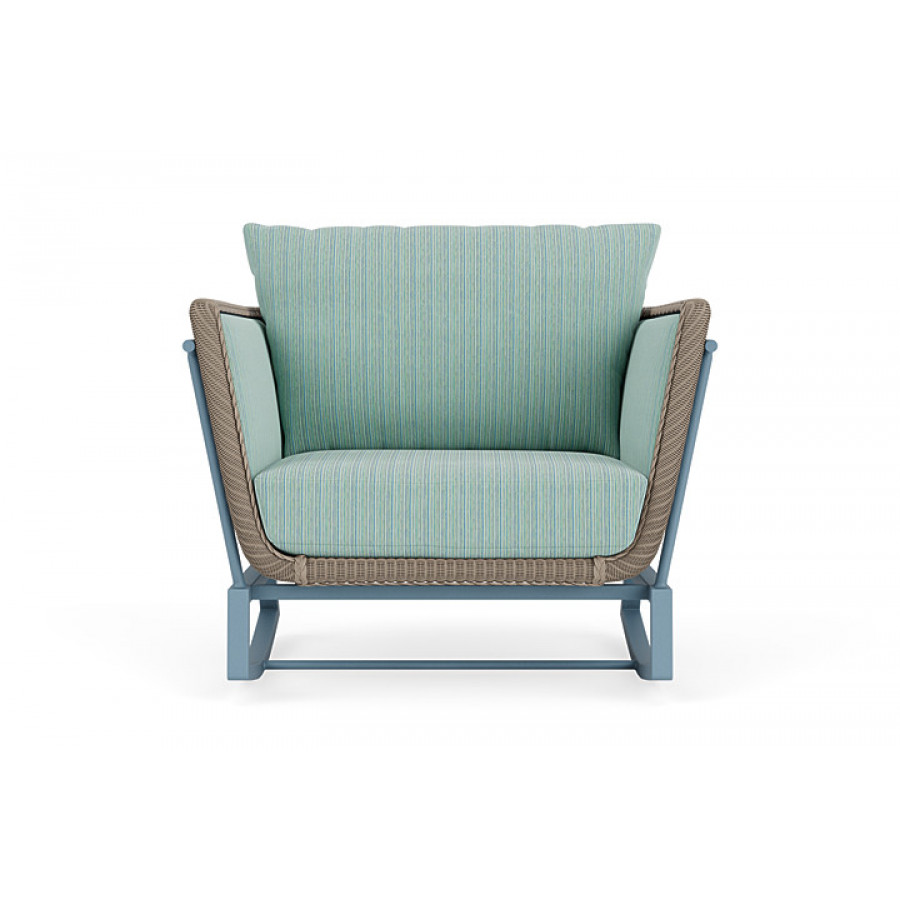 Lloyd Flanders™ Solstice Lounge Rocker - French Beige, Stillwater