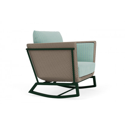 Lloyd Flanders™ Solstice Lounge Rocker - French Beige, Woodland