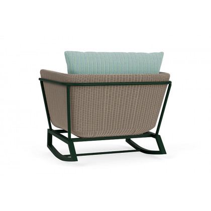 Lloyd Flanders™ Solstice Lounge Rocker - French Beige, Woodland