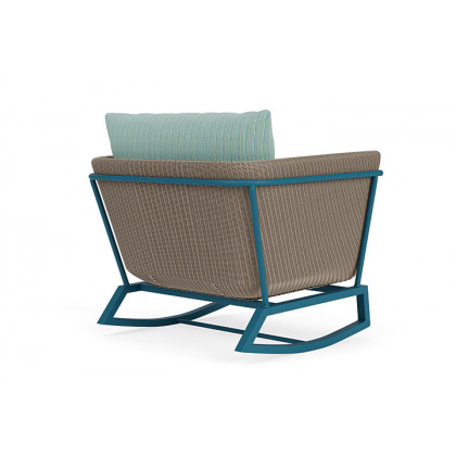 Lloyd Flanders™ Solstice Lounge Rocker - French Beige, Peacock