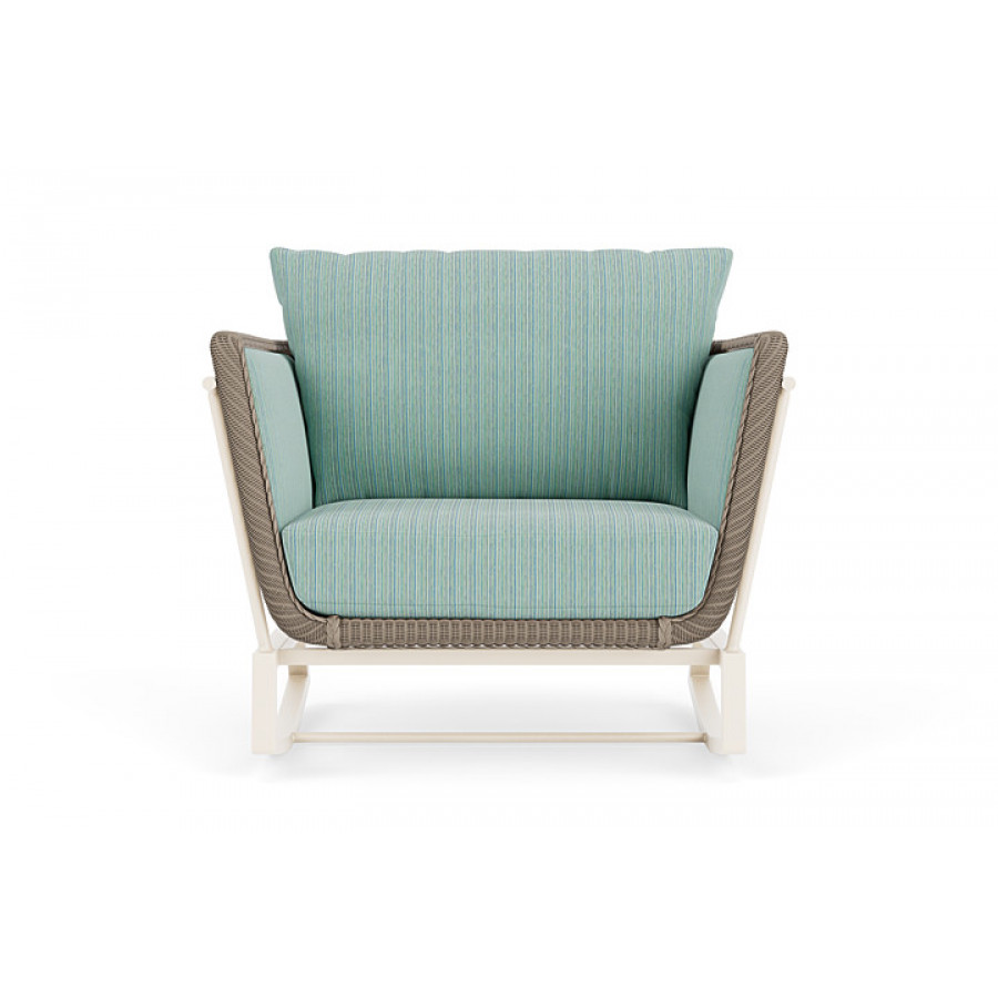 Lloyd Flanders™ Solstice Lounge Rocker - French Beige, Ivory