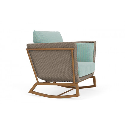 Lloyd Flanders™ Solstice Lounge Rocker - French Beige, Hickory