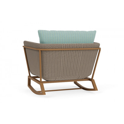 Lloyd Flanders™ Solstice Lounge Rocker - French Beige, Hickory