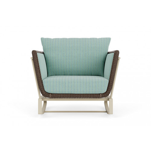Lloyd Flanders™ Solstice Lounge Rocker - Bark, Linen