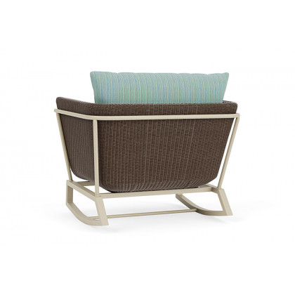 Lloyd Flanders™ Solstice Lounge Rocker - Bark, Linen