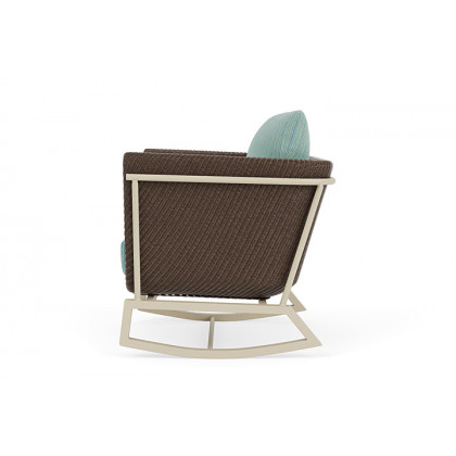 Lloyd Flanders™ Solstice Lounge Rocker - Bark, Linen