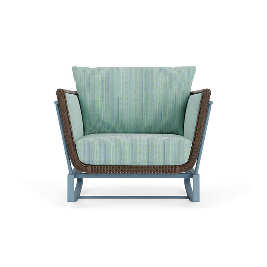 Lloyd Flanders™ Solstice Lounge Rocker - Bark, Stillwater