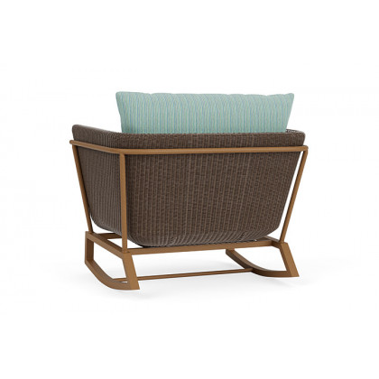 Lloyd Flanders™ Solstice Lounge Rocker - Bark, Hickory