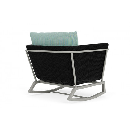 Lloyd Flanders™ Solstice Lounge Rocker - Ebony, Platinum
