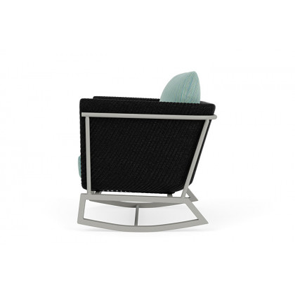 Lloyd Flanders™ Solstice Lounge Rocker - Ebony, Platinum