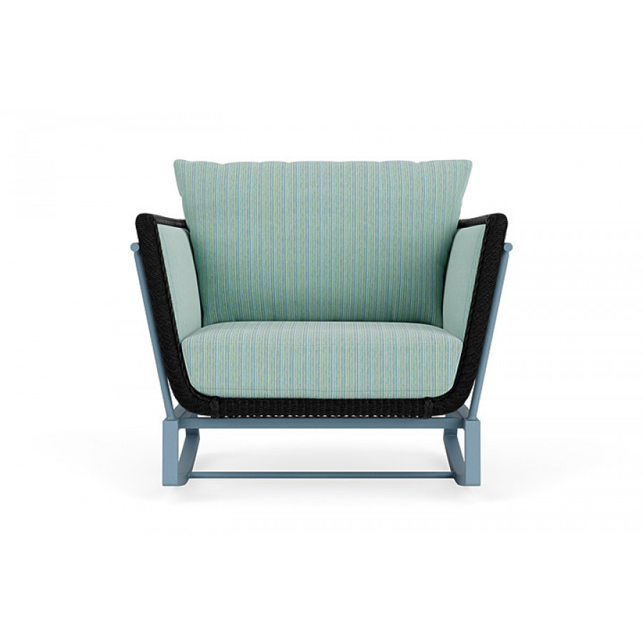 Lloyd Flanders™ Solstice Lounge Rocker - Ebony, Stillwater