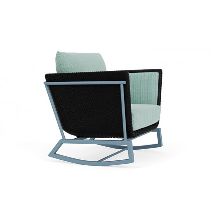 Lloyd Flanders™ Solstice Lounge Rocker - Ebony, Stillwater