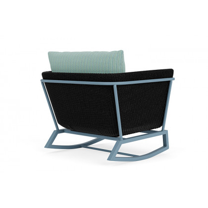 Lloyd Flanders™ Solstice Lounge Rocker - Ebony, Stillwater