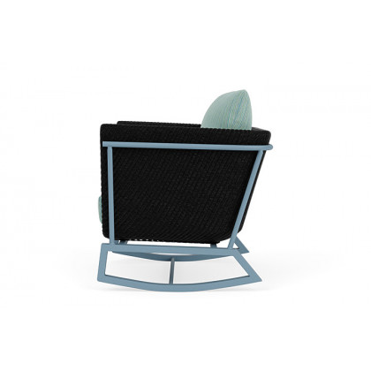 Lloyd Flanders™ Solstice Lounge Rocker - Ebony, Stillwater