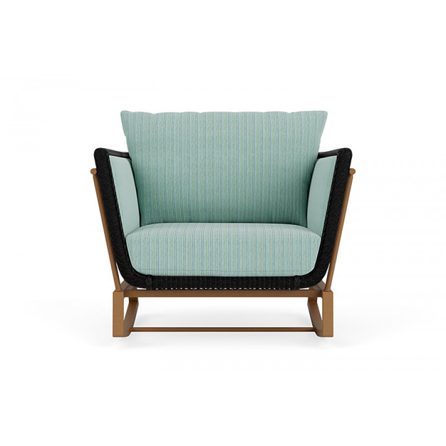 Lloyd Flanders™ Solstice Lounge Rocker - Ebony, Hickory