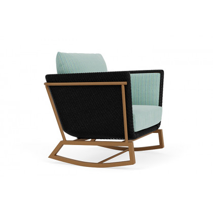 Lloyd Flanders™ Solstice Lounge Rocker - Ebony, Hickory
