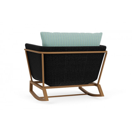 Lloyd Flanders™ Solstice Lounge Rocker - Ebony, Hickory