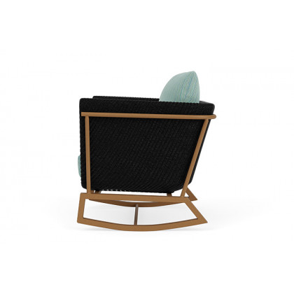 Lloyd Flanders™ Solstice Lounge Rocker - Ebony, Hickory