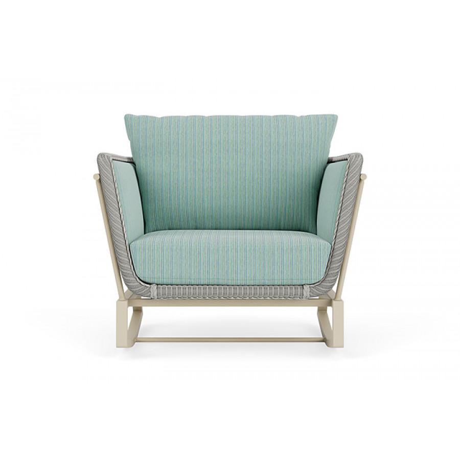 Lloyd Flanders™ Solstice Lounge Rocker - Platinum, Linen