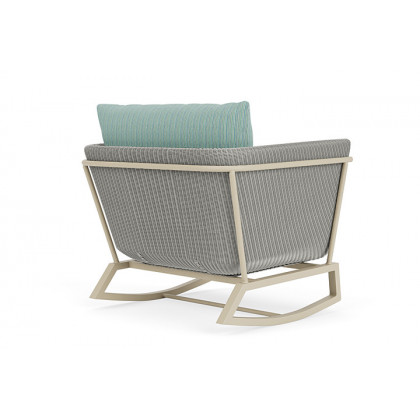 Lloyd Flanders™ Solstice Lounge Rocker - Platinum, Linen