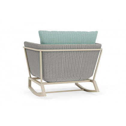 Lloyd Flanders™ Solstice Lounge Rocker - Platinum, Linen
