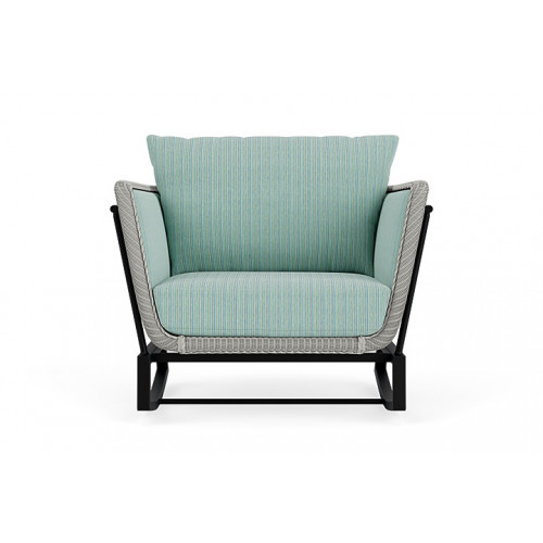 Lloyd Flanders™ Solstice Lounge Rocker - Platinum, Ebony